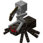 Как сделать скелета-наездника в Minecraft