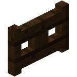 Как сделать калитку из тёмного дуба в Minecraft