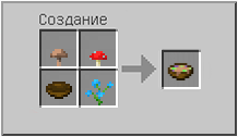 Как сделать загадочное рагу (насыщение) в Майнкрафте