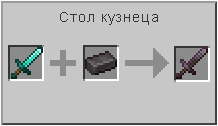 Как сделать незеритовый меч в Майнкрафте