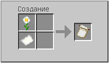 Как сделать узор флага цветок в Майнкрафте
