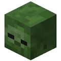 Как сделать голову зомби в Minecraft