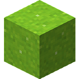 Как сделать лаймовый сухой бетон в Minecraft
