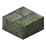 Как сделать плиту из замшелого каменного кирпича в Minecraft