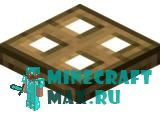 Дубовый люк в Майнкрафте