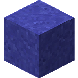 Как сделать синий сухой бетон в Minecraft