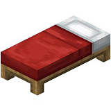 Как сделать красную кровать в Minecraft