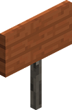 Как сделать акациевую табличку в Minecraft