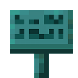 Как сделать искажённую табличку в Minecraft