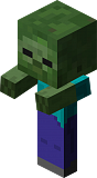 Как сделать зомби ребёнка в Minecraft