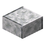 Как сделать плиту из полированного диорита в Minecraft