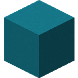 Как сделать бирюзовый бетон в Minecraft