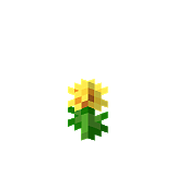 Как сделать одуванчик в Minecraft