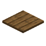 Как сделать еловую нажимную плиту в Minecraft