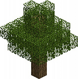 Как сделать дуб (дерево) в Minecraft