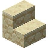 Как сделать песчаниковые ступеньки в Minecraft