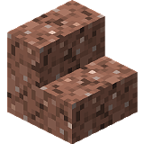Как сделать гранитные ступеньки в Minecraft