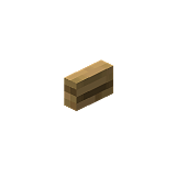 Как сделать дубовую кнопку в Minecraft