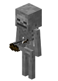 Как сделать скелет в Minecraft