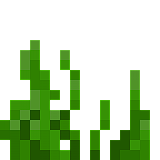 Как сделать морскую траву в Minecraft