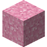 Как сделать розовый сухой бетон в Minecraft