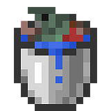 Как сделать лосося в ведре в Minecraft