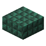 Как сделать плиту из тёмного призмарина в Minecraft