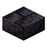 Как сделать плиту из полированно-чернитного кирпича в Minecraft