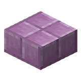 Как сделать пурпуровую плиту в Minecraft