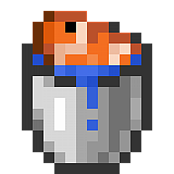 Как сделать тропическую рыбу в ведре в Minecraft