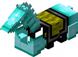 Как сделать алмазную конскую броню в Minecraft