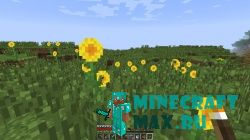 Подсолнуховые поля в Майнкрафте