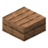 Как сделать плиту из тропического дерева в Minecraft