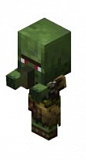 Как сделать зомби-крестьянина ребёнка в Minecraft