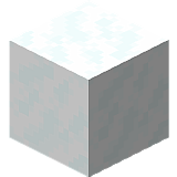 Как сделать блок снега в Minecraft