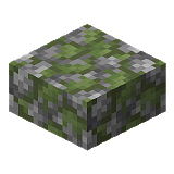 Как сделать замшелую булыжную плиту в Minecraft