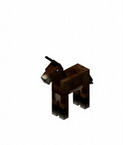 Как сделать маленького мула в Minecraft