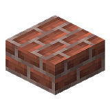 Как сделать кирпичную плиту в Minecraft