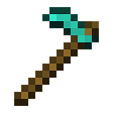 Как сделать алмазную мотыгу в Minecraft