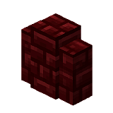 Как сделать ограду из красного незерского кирпича в Minecraft