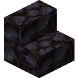 Как сделать чернитные ступеньки в Minecraft