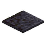 Как сделать нажимную плиту из полированного чернита в Minecraft
