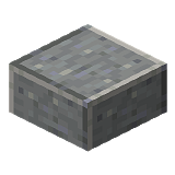 Как сделать плиту из полированного андезита в Minecraft
