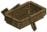 Как сделать дубовую лодку в Minecraft