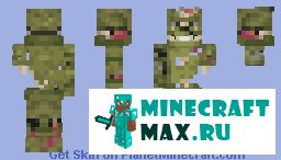 Ужасный моб Siren head | Мод Майнкрафт: 2