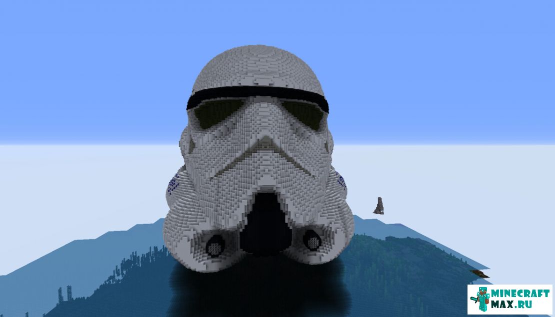Как сделать шлем из star wars в Майнкрафт | Скриншот 3